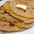 Cheesy paneer paratha