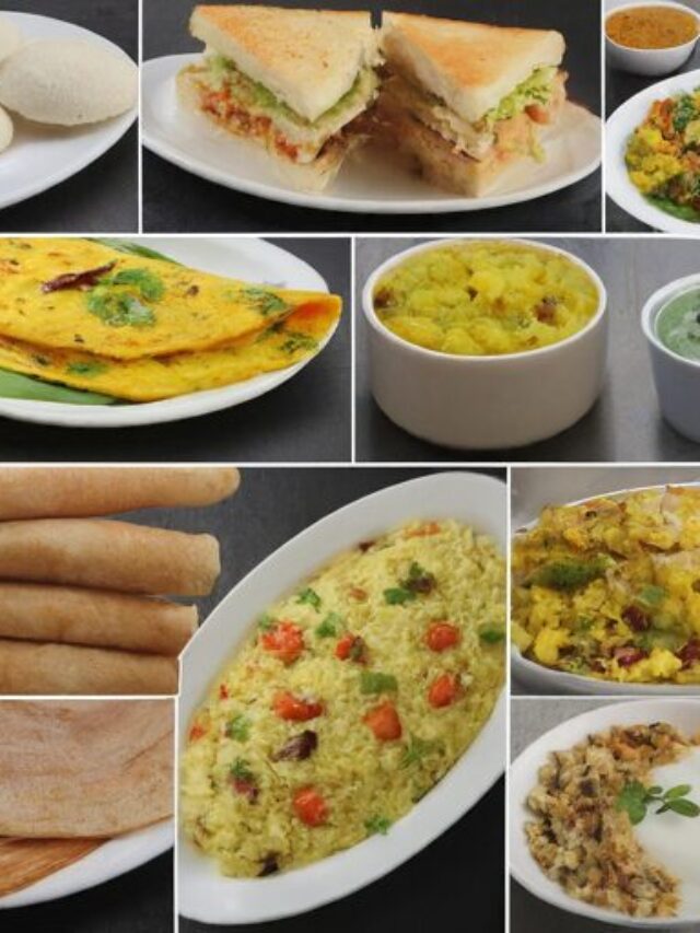 Easy Indian breakfast for workdays | 12 Indian breakfast recipes ideas that can be made within 20 minutes